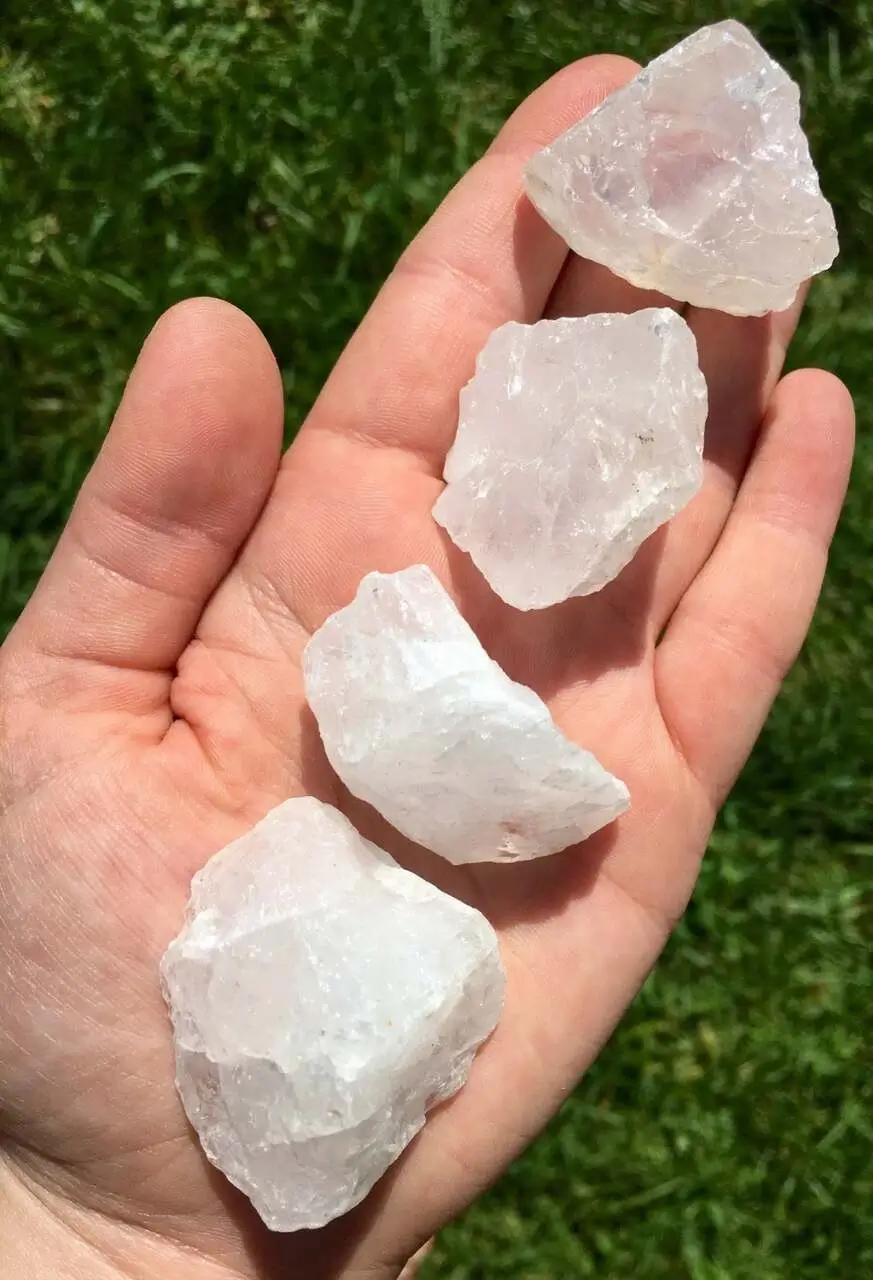 Natural quartz mineral