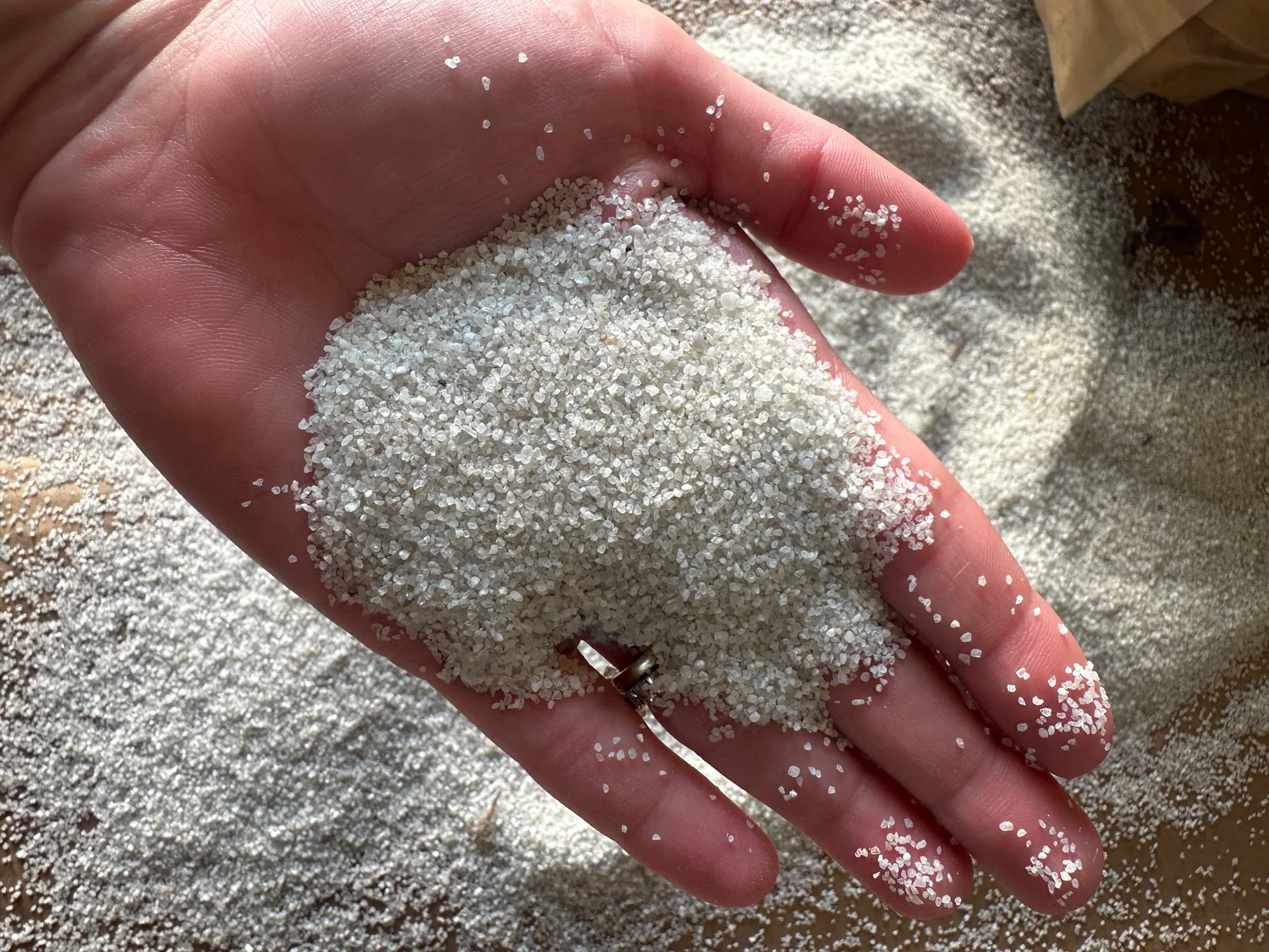 Sable siliceux marocain
